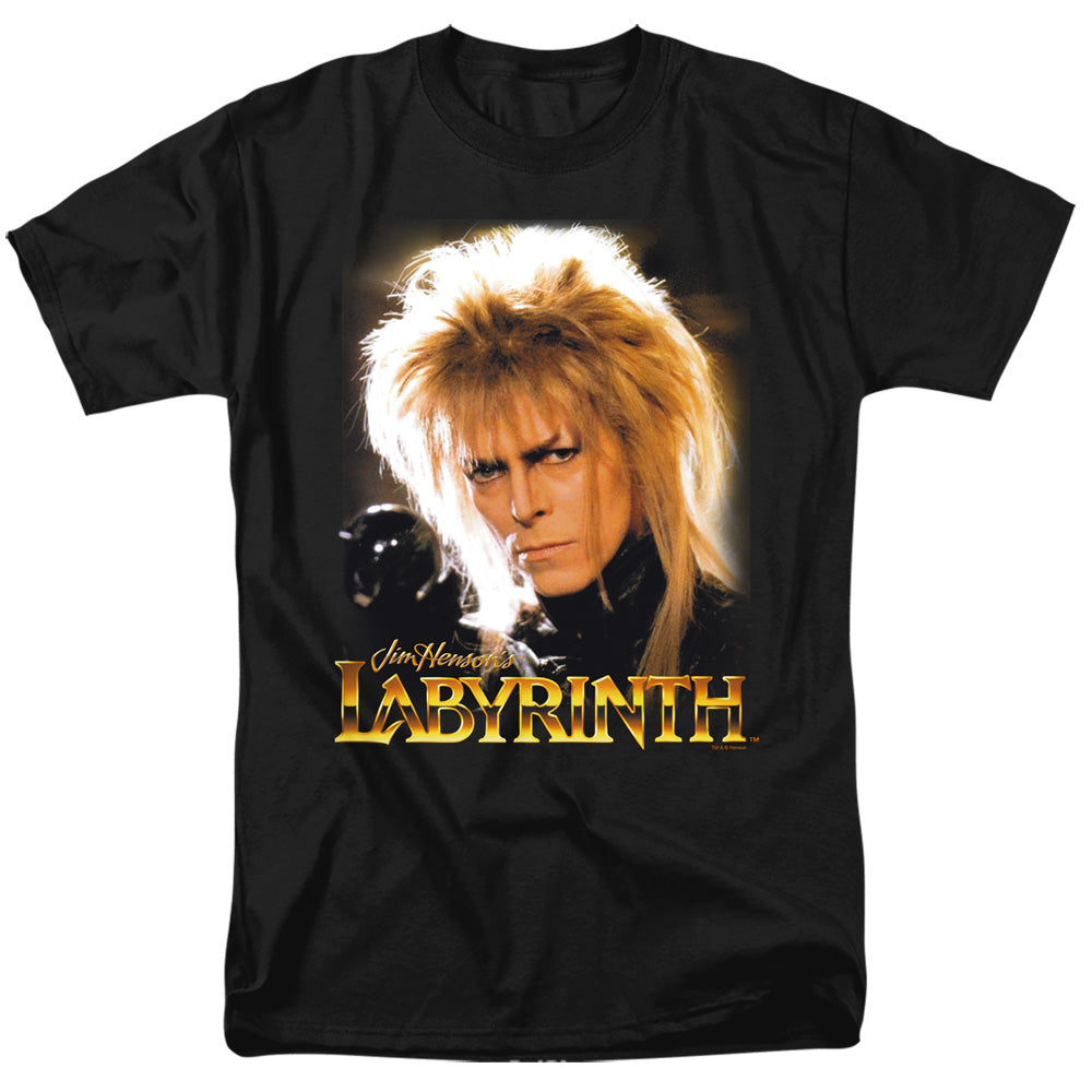 Labyrinth Jareth Mens T Shirt Black Officially Licensed