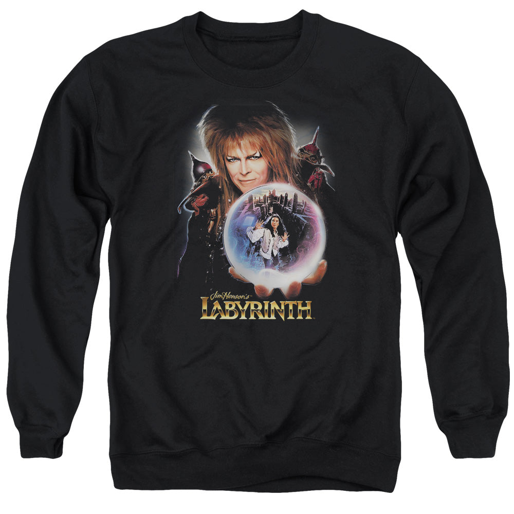 Labyrinth I Have A Gift Mens Crewneck Sweatshirt Black Officially Licensed