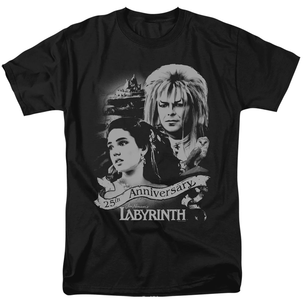 Labyrinth Anniversary Mens T Shirt Black Officially Licensed