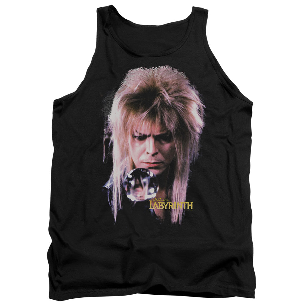 Labyrinth Goblin King Mens Tank Top Shirt Black Officially Licensed