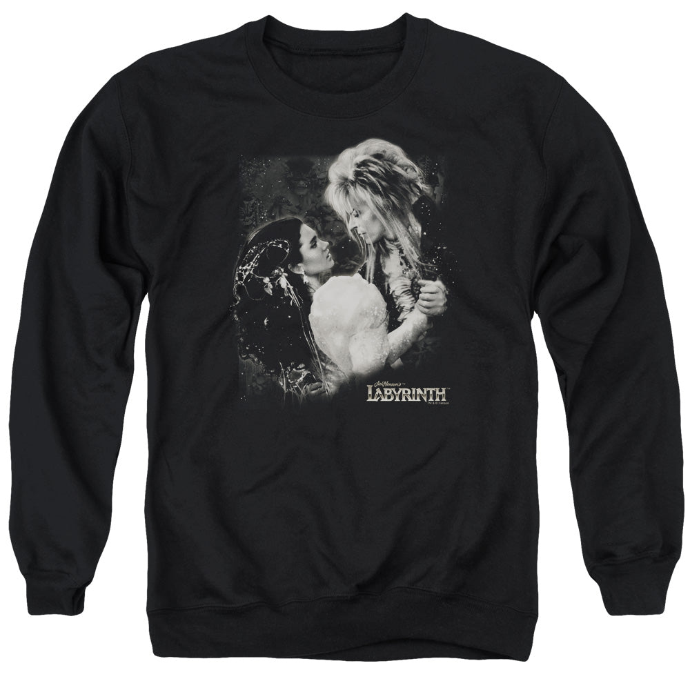 Labyrinth Dream Dance Mens Crewneck Sweatshirt Black Officially Licensed