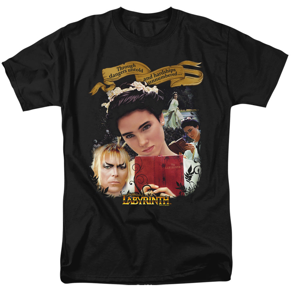 Labyrinth Dangers Untold Mens T Shirt Black Officially Licensed