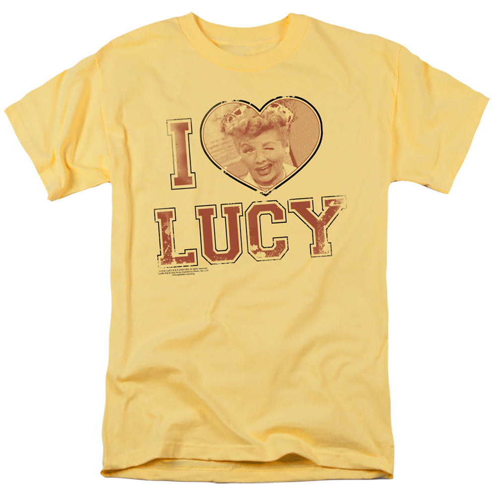 I Love Lucy I Heart Lucy Mens T Shirt Banana Officially Licensed