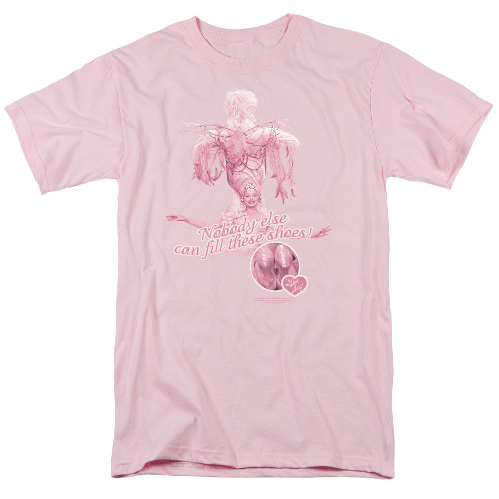 I Love Lucy Nobody Else Mens T Shirt Pink Officially Licensed