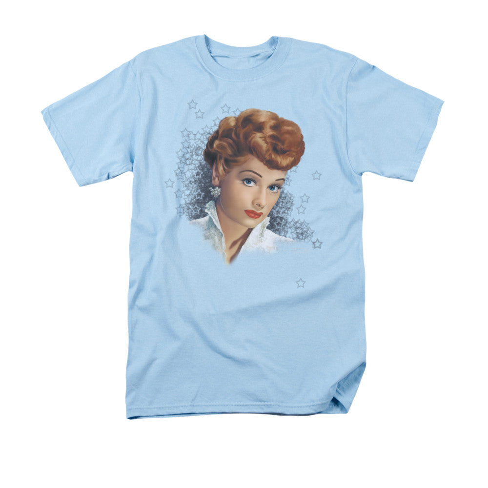 Lucy What A Star Mens T Shirt Light Blue Officially Licensed
