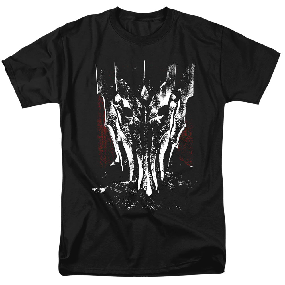 Lord Of The Rings Big Sauron Head Mens T Shirt Black Officially Licensed