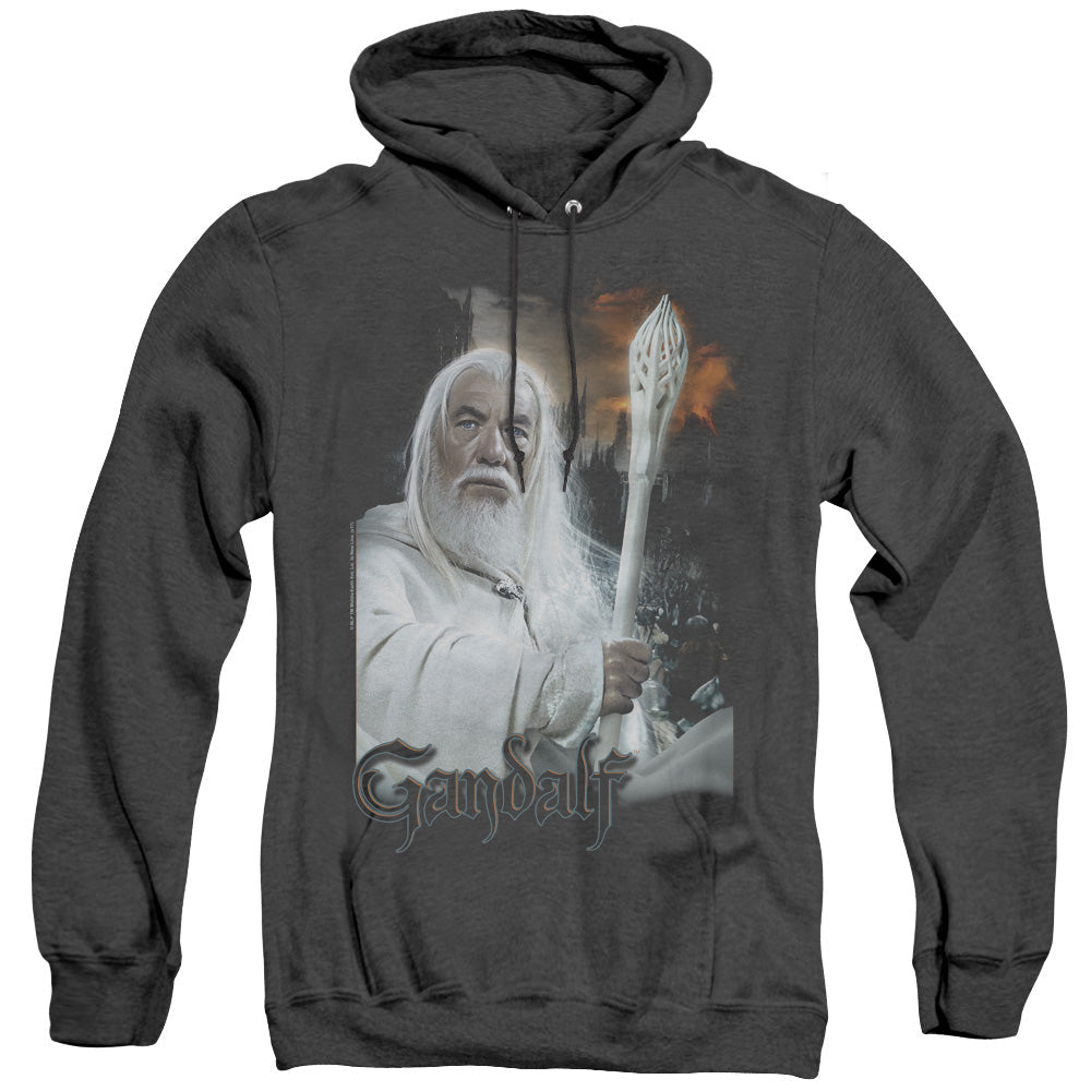 Lor Gandalf Heather Mens Hoodie Black