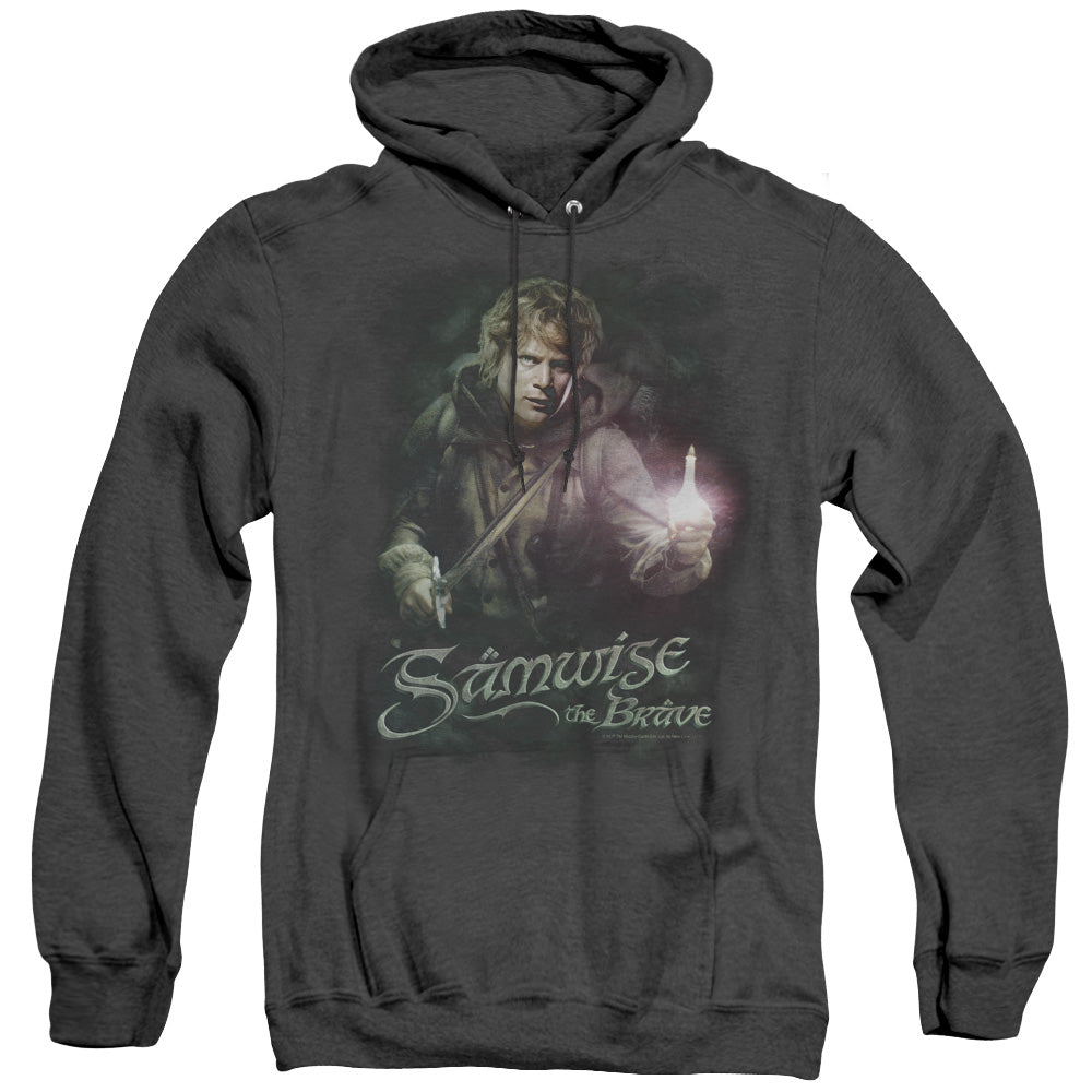 Lor Samwise The Brave Heather Mens Hoodie Black