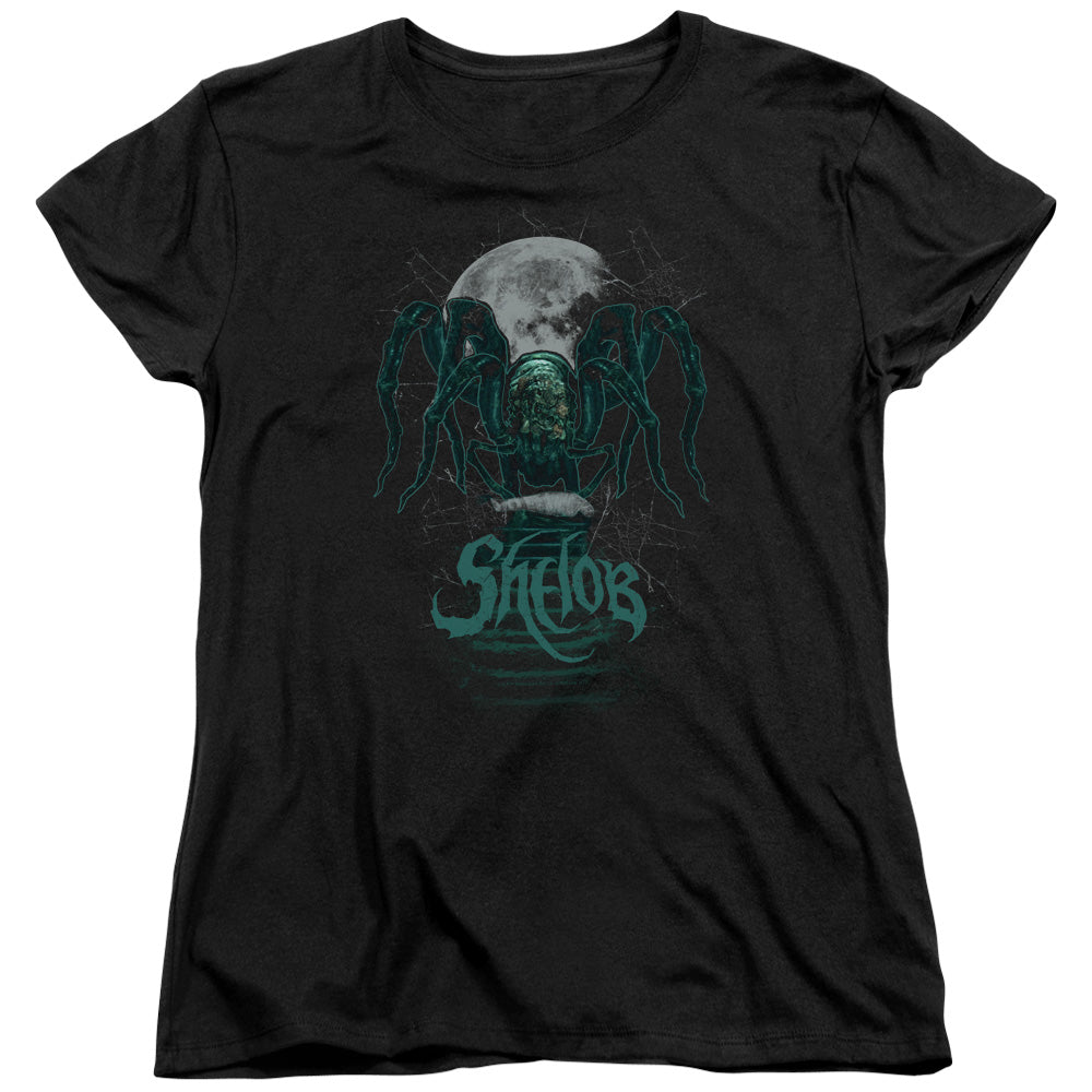 Lord Of The Rings Shelob Womens T Shirt Black Officially Licensed