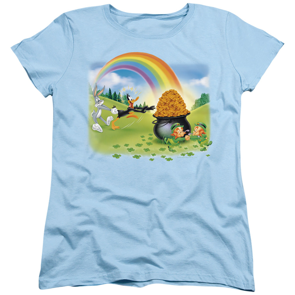 Looney Tunes Mine Mine Mine Womens T Shirt Light Blue Officially Licensed
