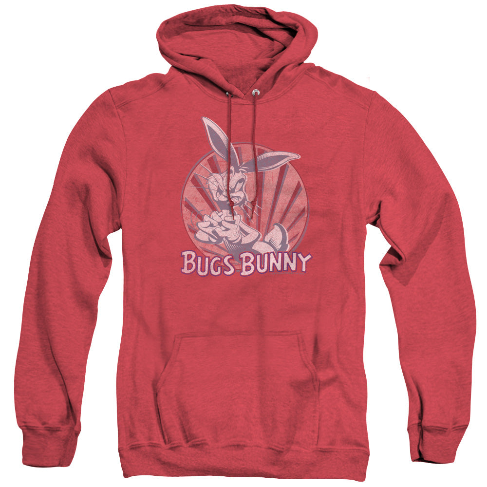 Looney Tunes Wishful Thinking Heather Mens Hoodie Red Officially Licensed