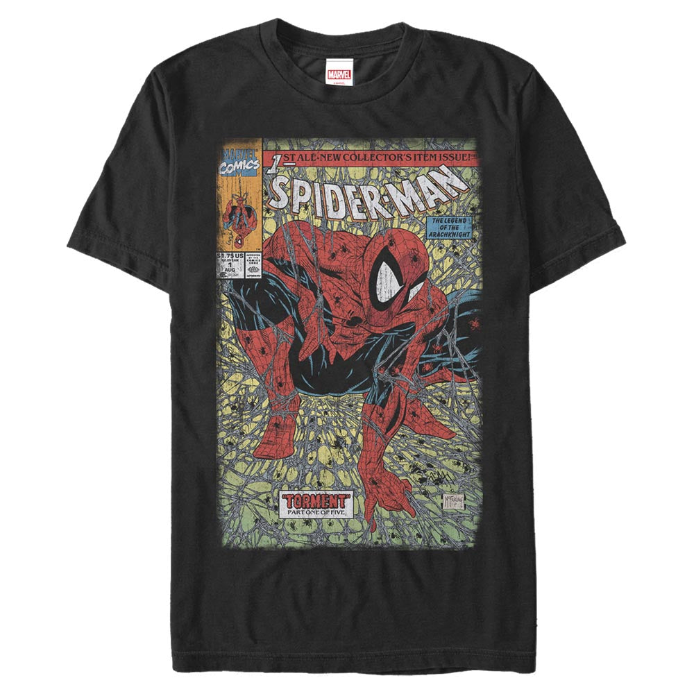 Marvel Spider Torment Mens T Shirt