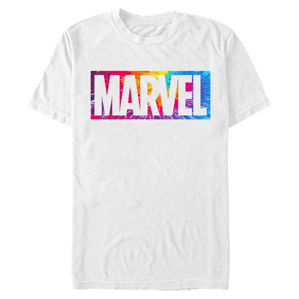 Marvel Brick Tie-Dye Mens T Shirt