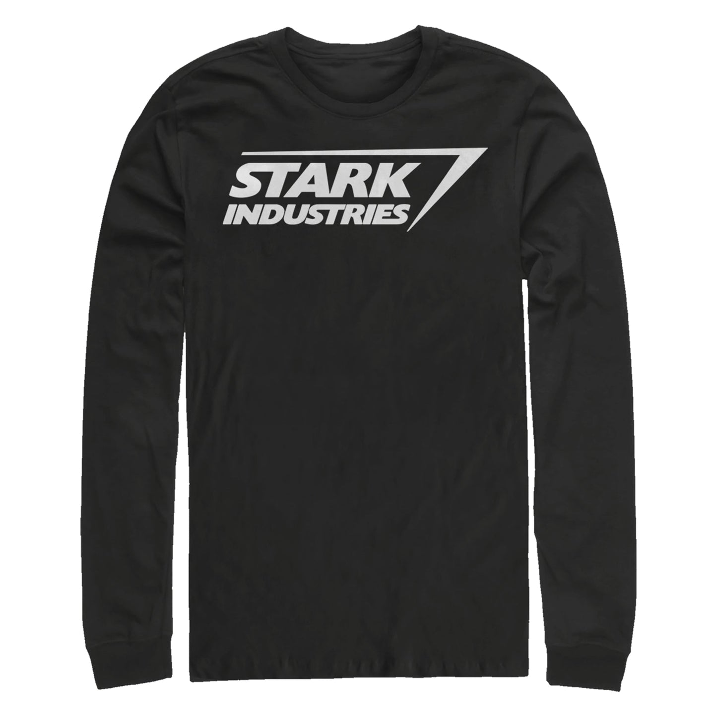 Marvel Stark Logo Mens Long Sleeve T Shirt