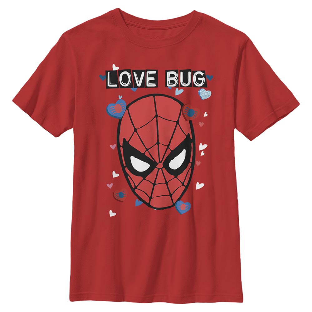 Marvel Spider-Man Love Bug Boys Kids T Shirt