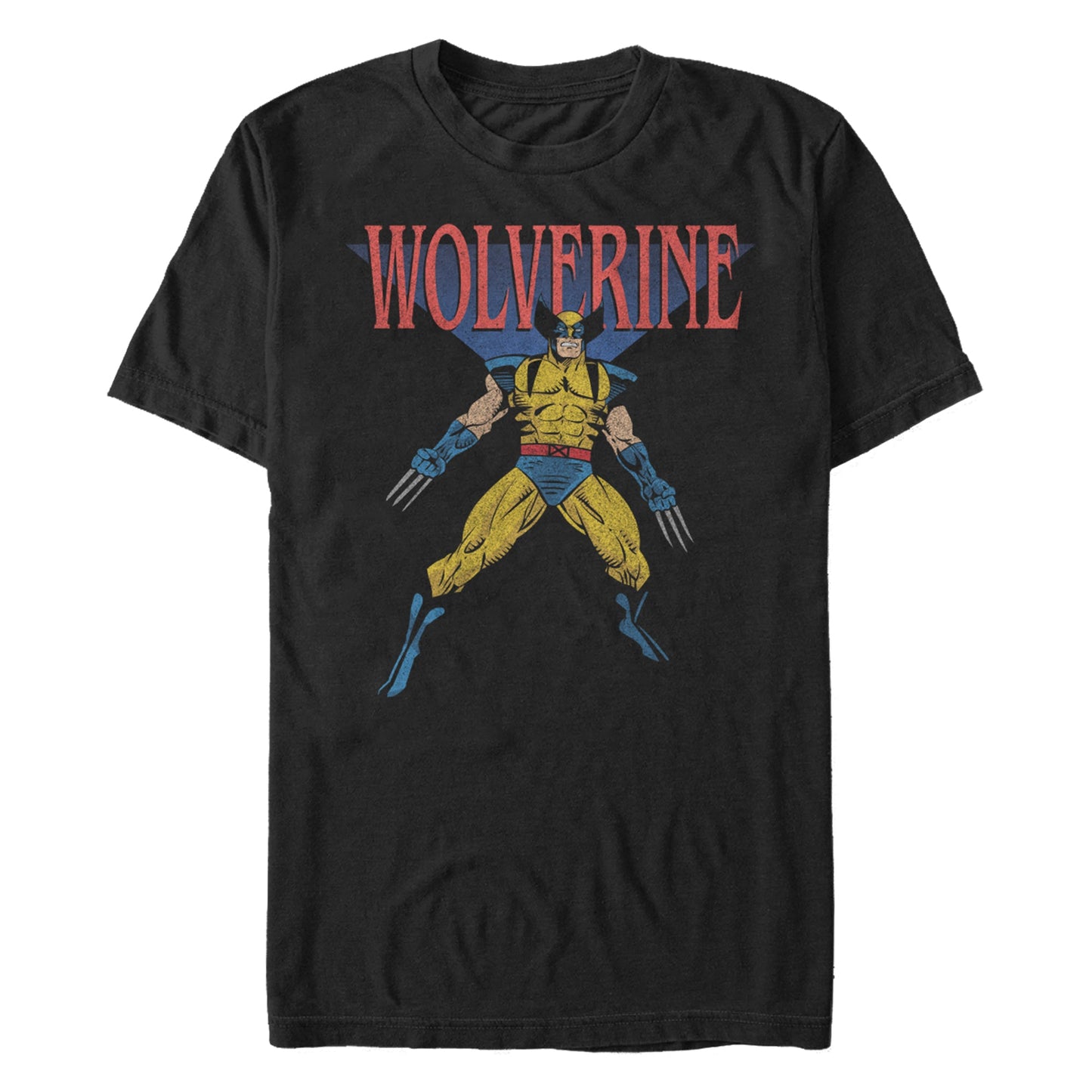 Marvel Wolverine 90s Mens T Shirt