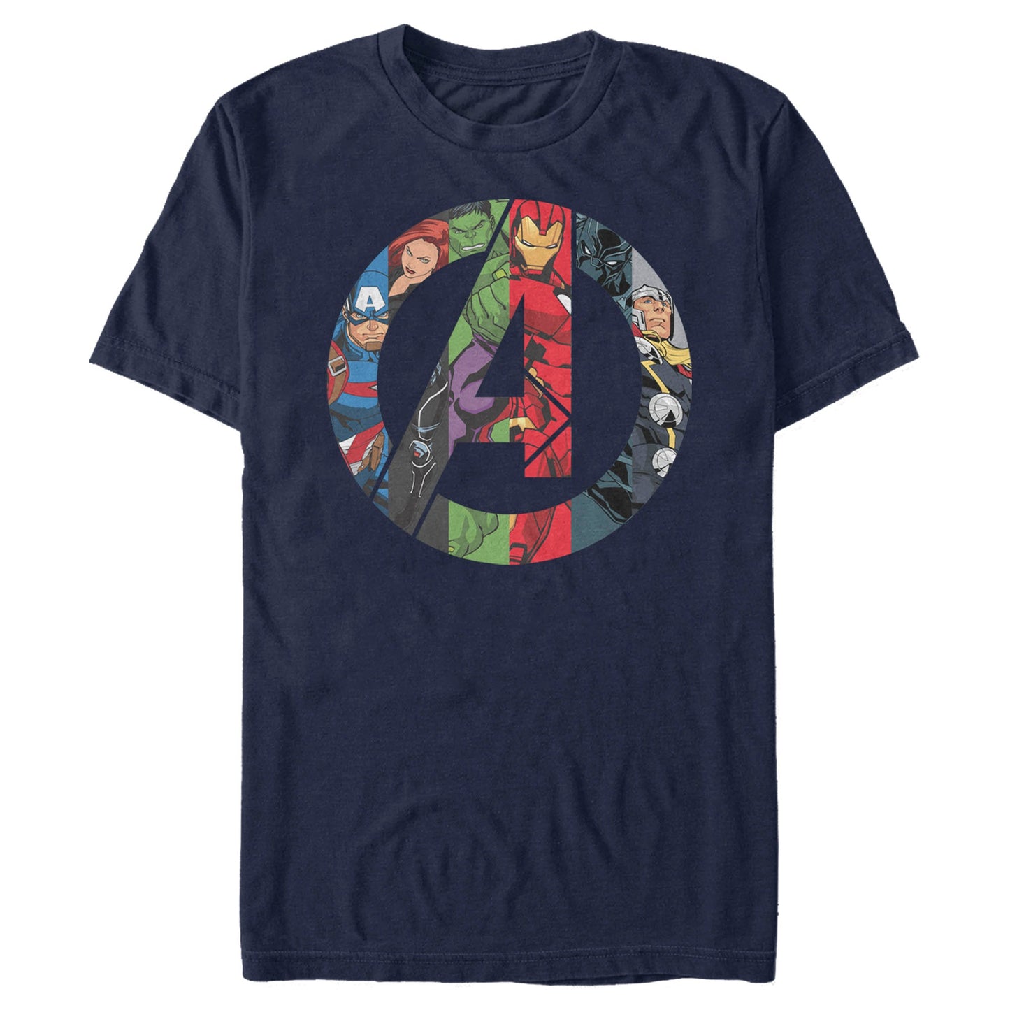 Marvel Avengers Heroes Icon Mens T Shirt