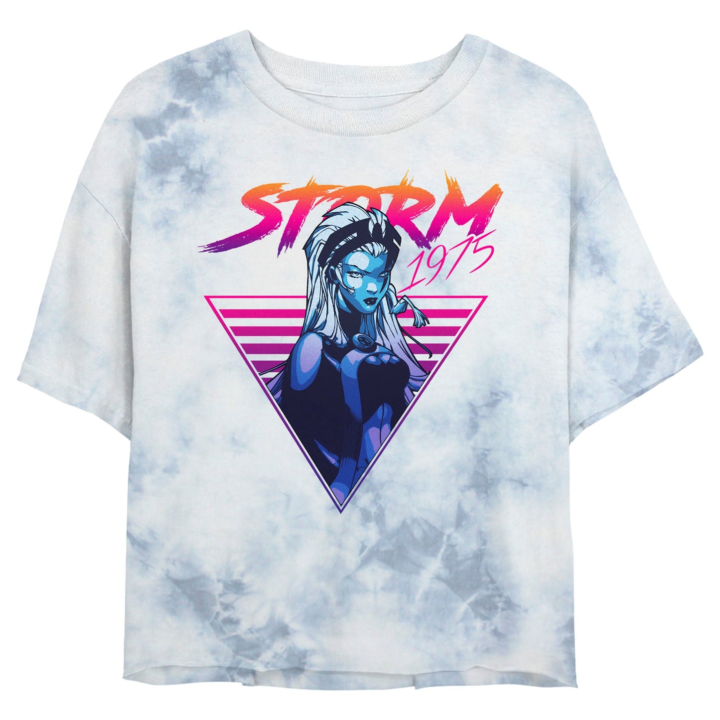 Marvel Neon Storm Bombard Junior's Tie-Dye T Shirt