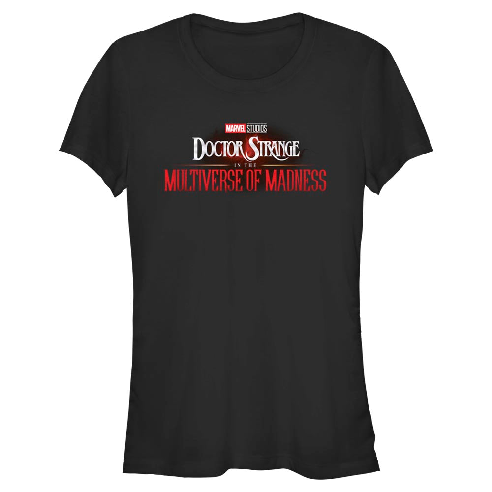 Marvel Doctor Strange Rendered Logo Juniors T Shirt