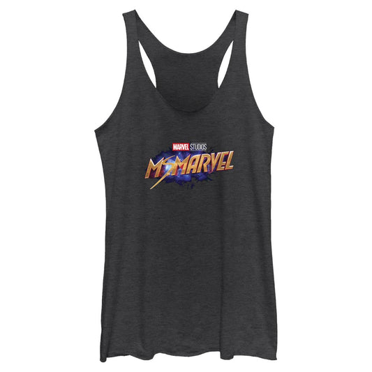 Marvel Ms Logo Juniors Tank Top Shirt