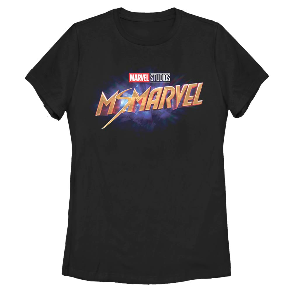 Marvel Ms Logo Womens T Shirt
