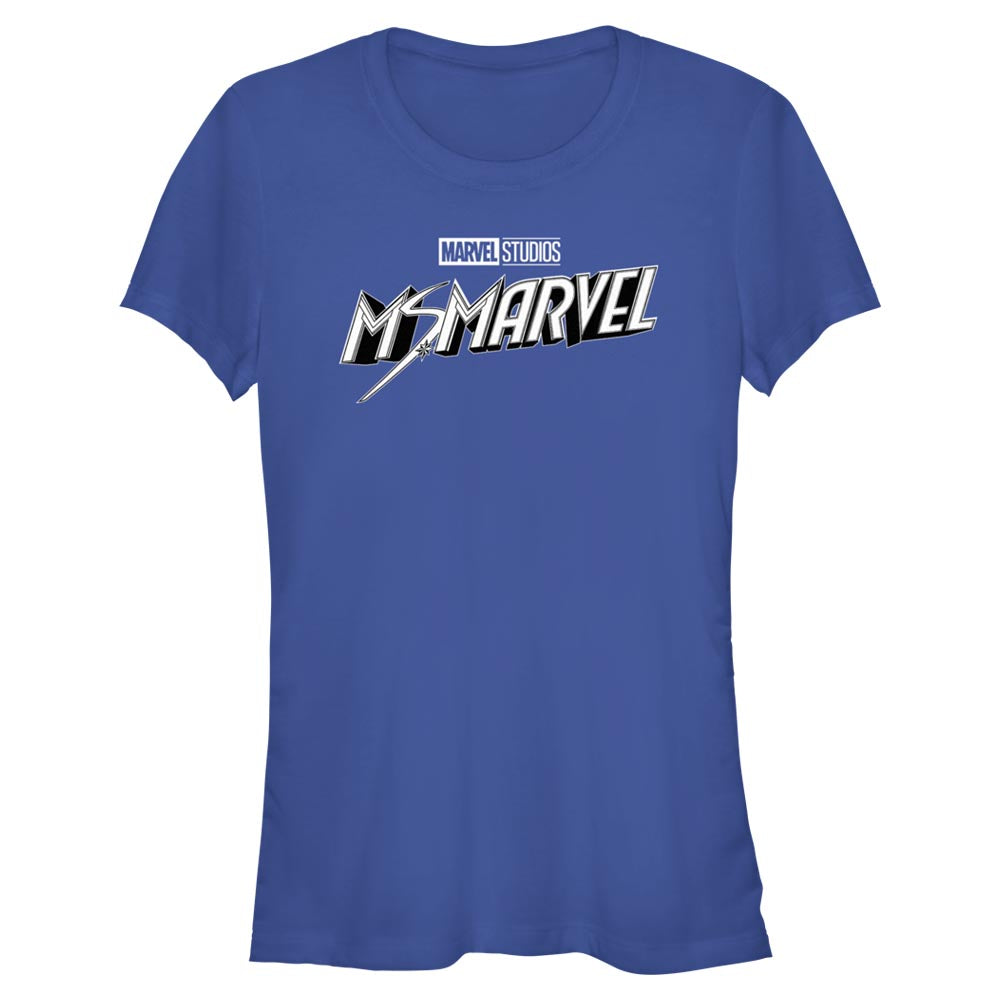 Marvel Black and White Juniors T Shirt