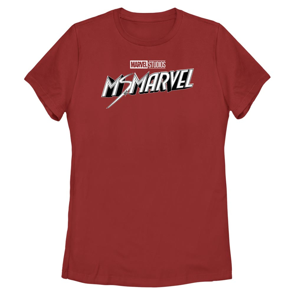 Marvel Black and White Womens T Shirt