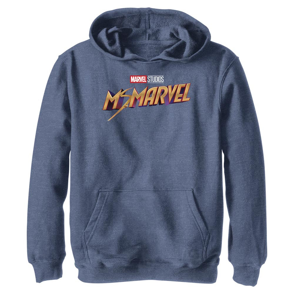 Marvel Classic Logo Boys Kids Lightweight Hoodie