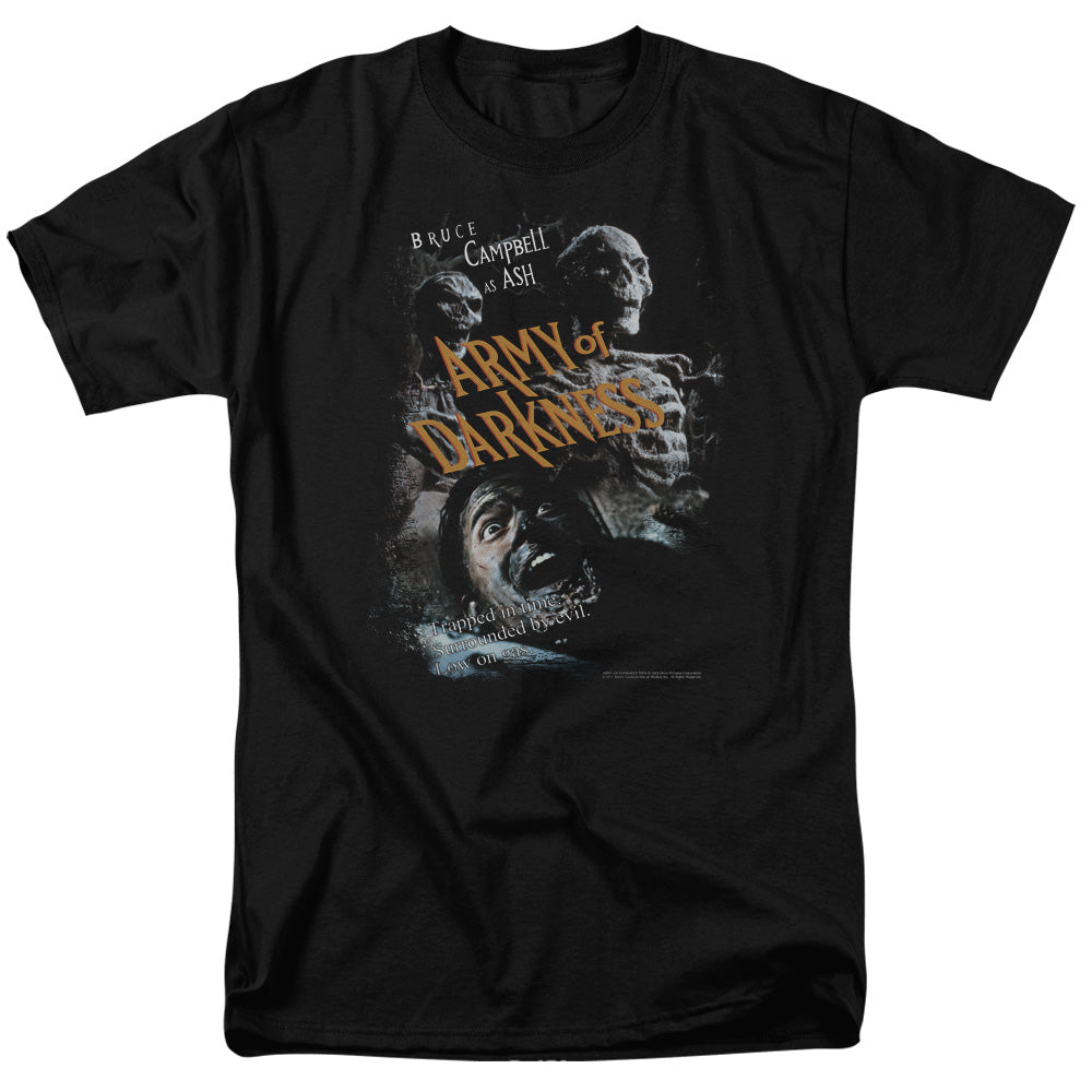 Army Of Darkness Covered Mens T Shirt Black Officially Licensed
