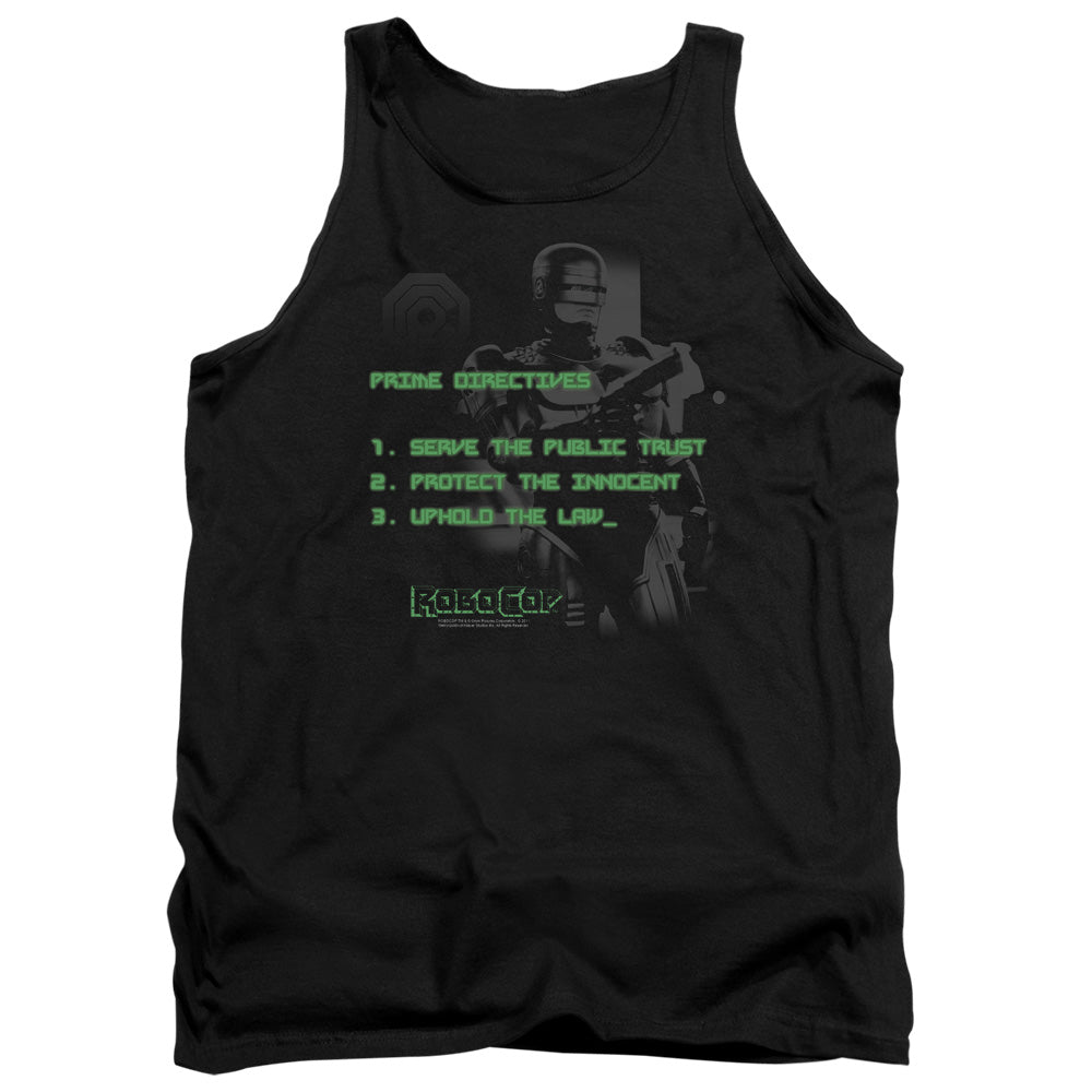 Robocop Prime Directives Mens Tank Top Shirt Black Officially Licensed