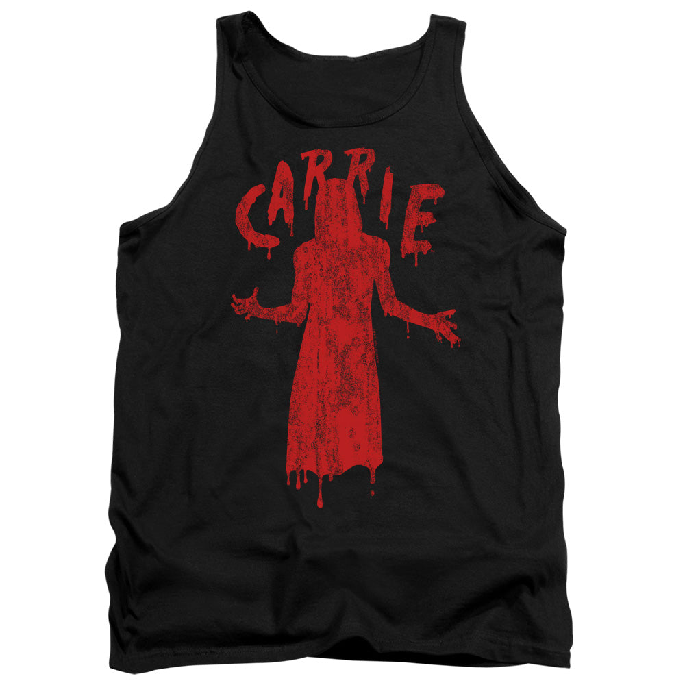 Carrie Silhouette Mens Tank Top Shirt Black Officially Licensed