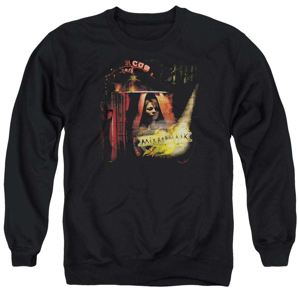 Mirrormask Big Top Poster Mens Crewneck Sweatshirt Black Officially Licensed