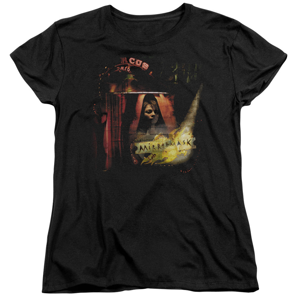 Mirrormask Big Top Poster Womens T Shirt Black Officially Licensed