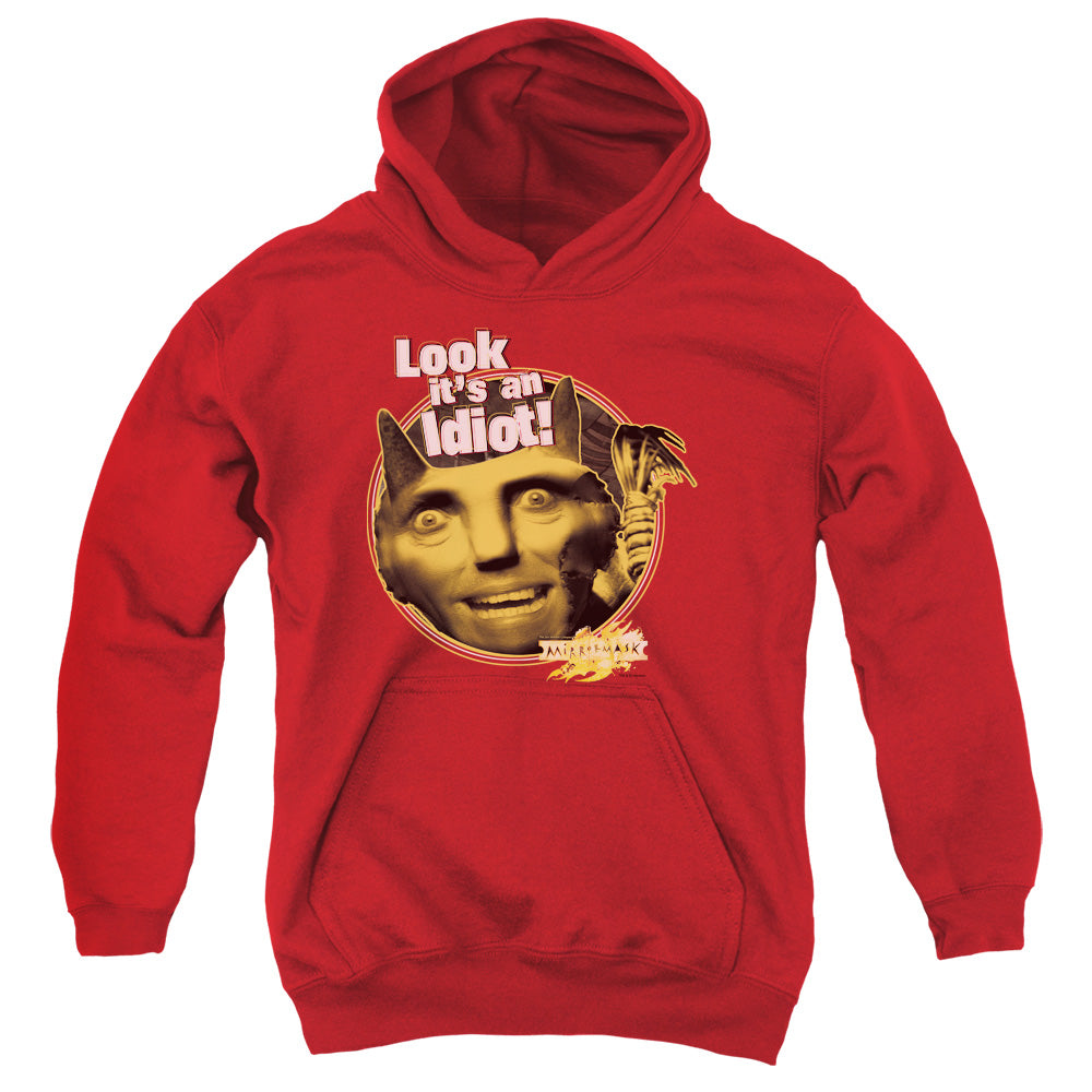 Mirrormask Riddle Me This Kids Youth Hoodie Red Officially Licensed