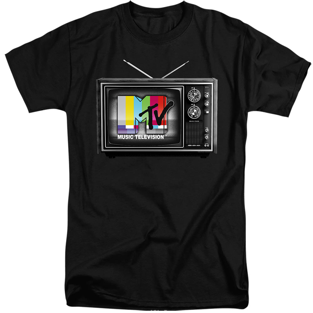 Mtv Mtv Tv Mens Tall T Shirt Black Officially Licensed
