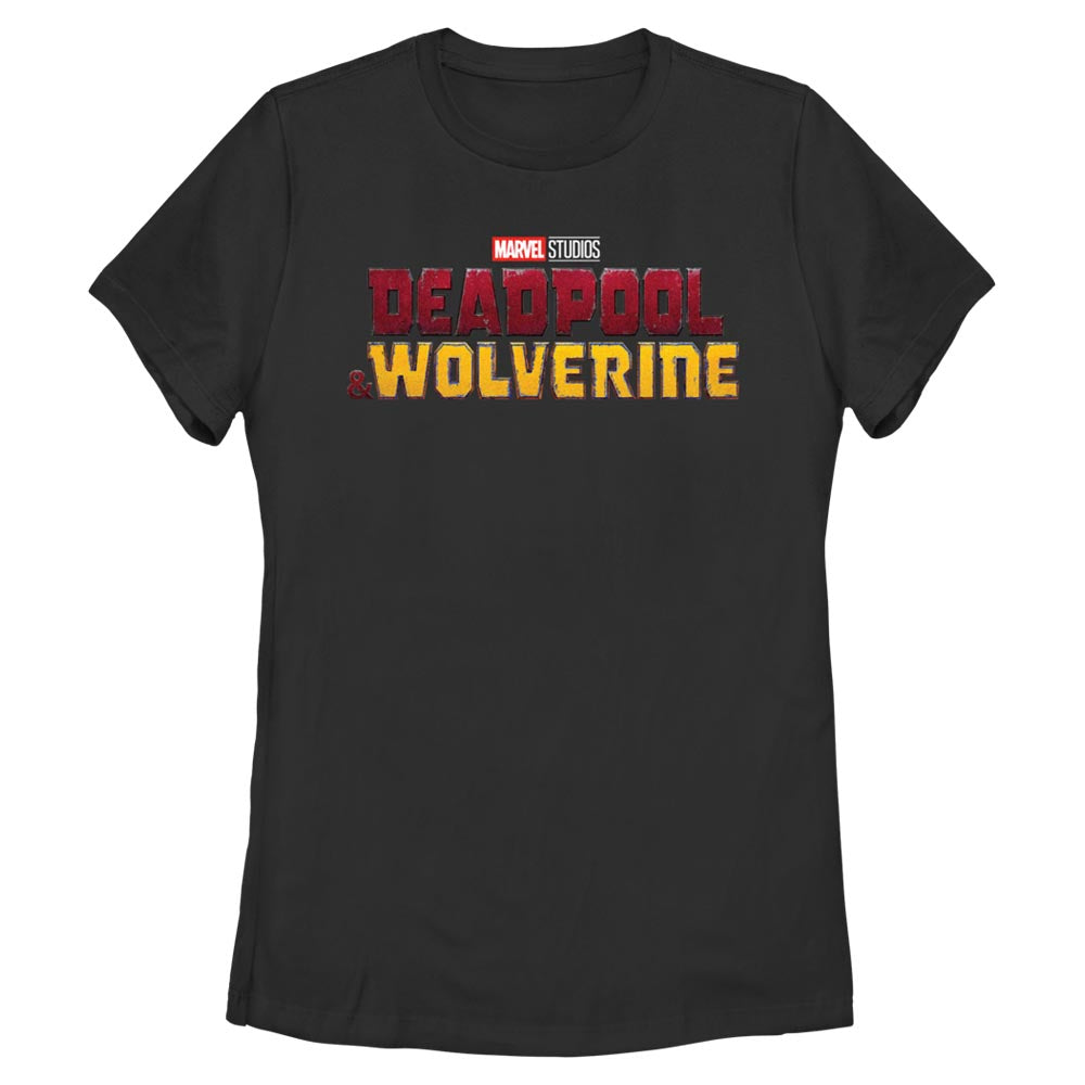 Marvel New Logo DeadPool 3 Womens T Shirt