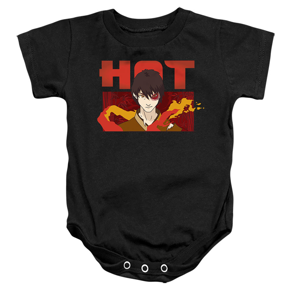 Avatar The Last Airbender Hot Zuko Infant Baby Snapsuit Black Officially Licensed