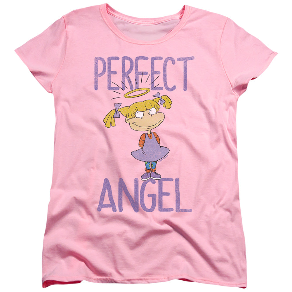 Rugrats Angelica Perfect Angel Womens T Shirt Pink Officially Licensed