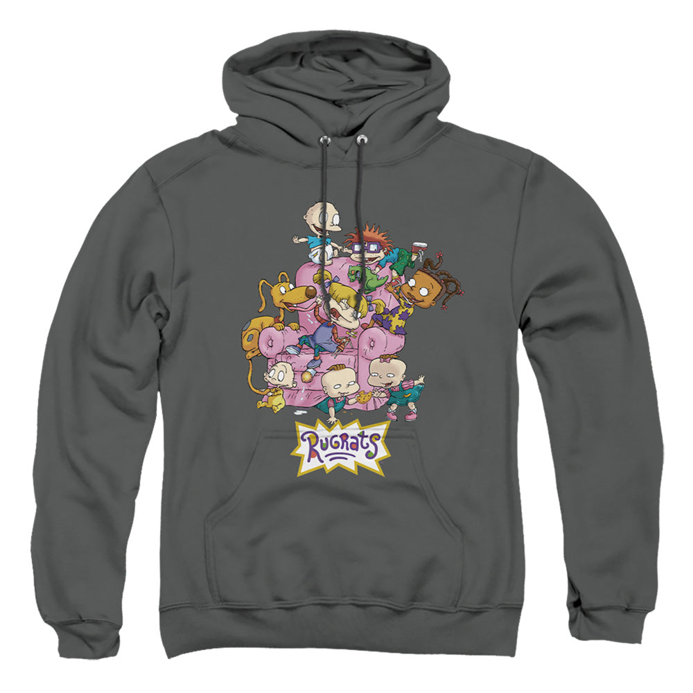 Rugrats Rugrats Chair Mens Hoodie Charcoal
