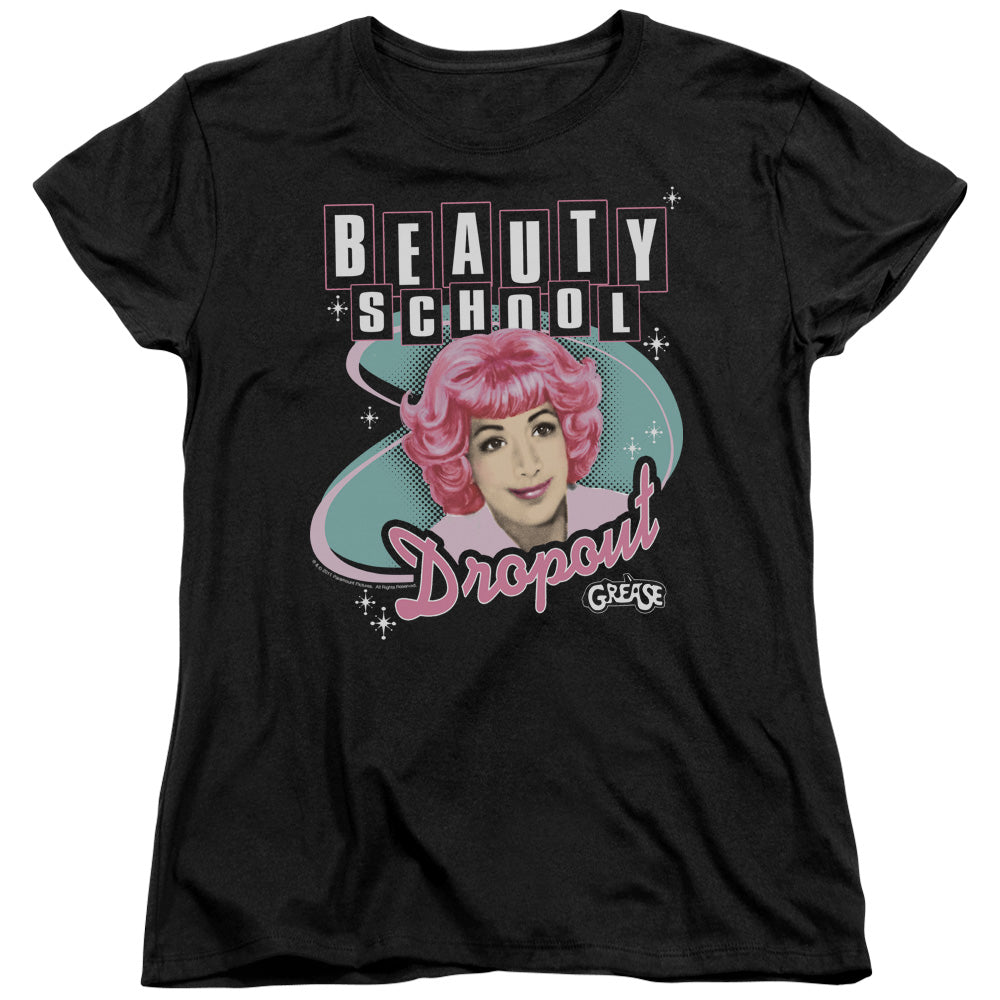 Grease Beauty School Dropout Womens T Shirt Black Officially Licensed