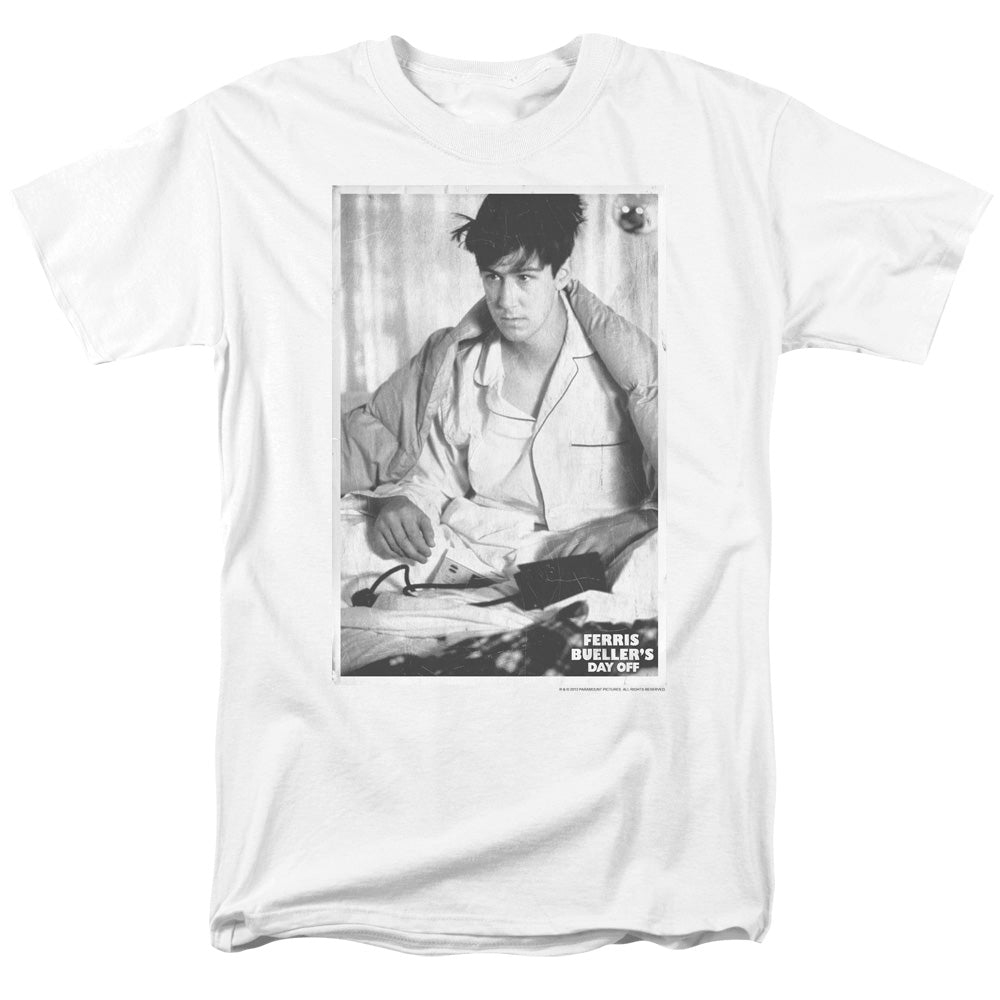 Ferris Bueller Cameron Mens T Shirt White Officially Licensed
