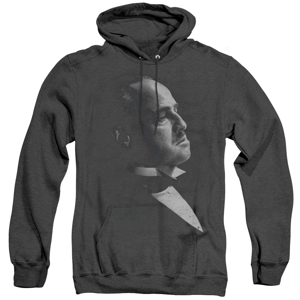 The Godfather Graphic Vito Heather Mens Hoodie Black Officially Licensed