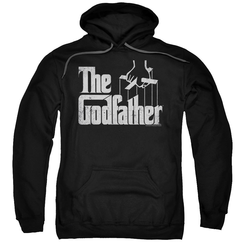 The Godfather Logo Mens Hoodie Black Officially Licensed
