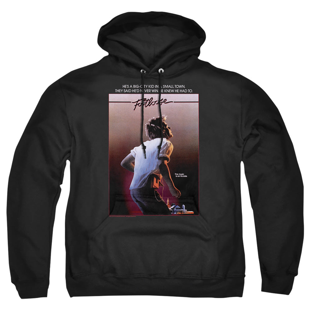 Footloose Poster Mens Hoodie Black Officially Licensed