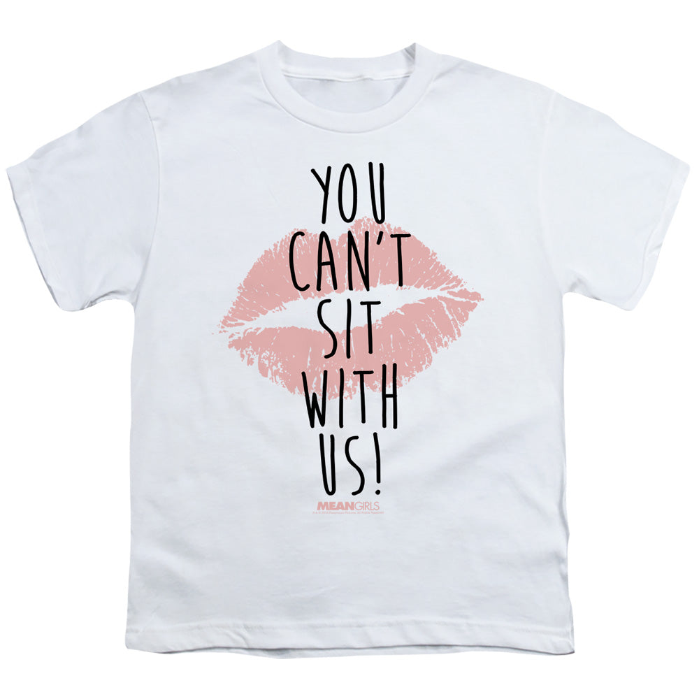 Mean Girls You Cant Sit With Us Kids Youth T Shirt White Officially Licensed