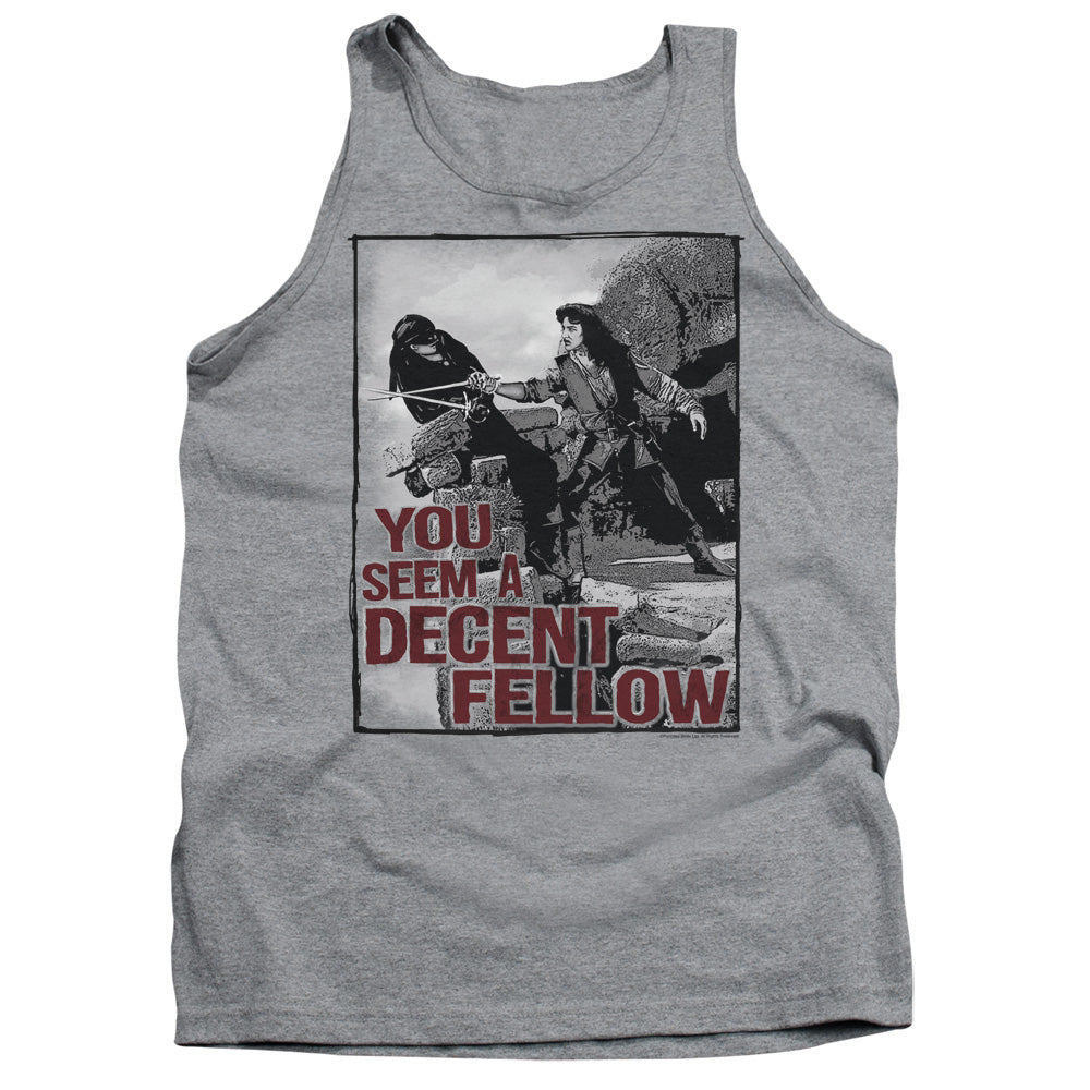 The Princess Bride Fellow Mens Tank Top Shirt Athletic Heather Officially Licensed