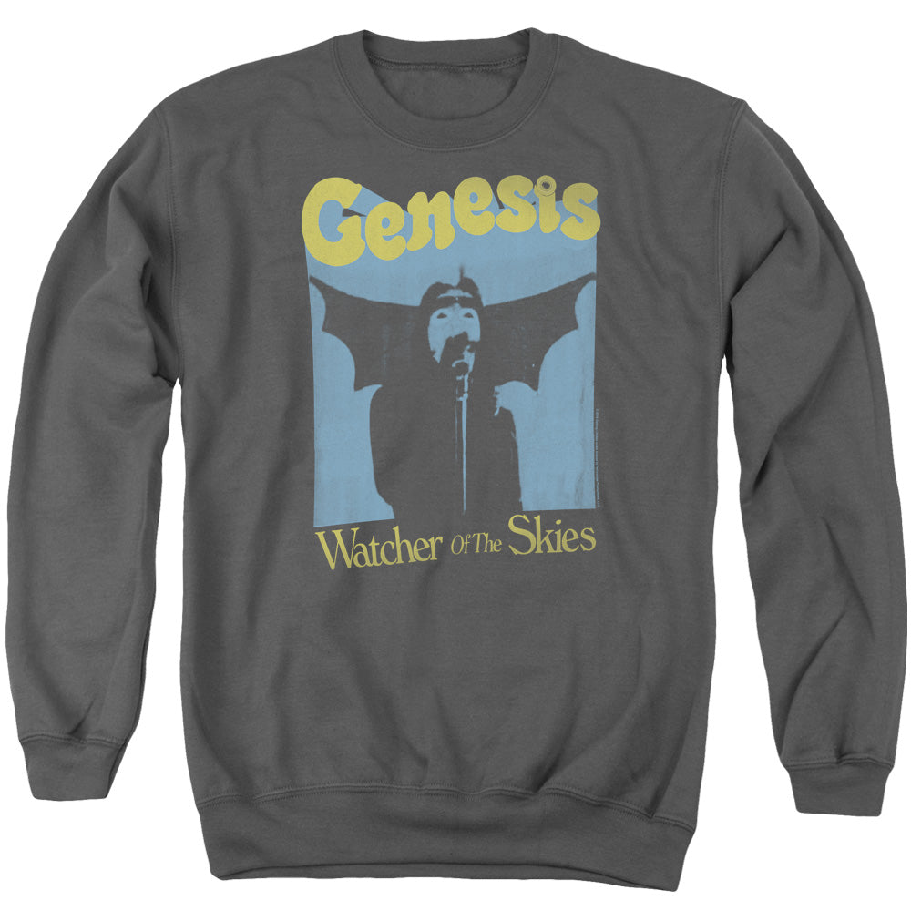 Genesis Watcher Of The Skies Mens Crewneck Sweatshirt Charcoal Officially Licensed
