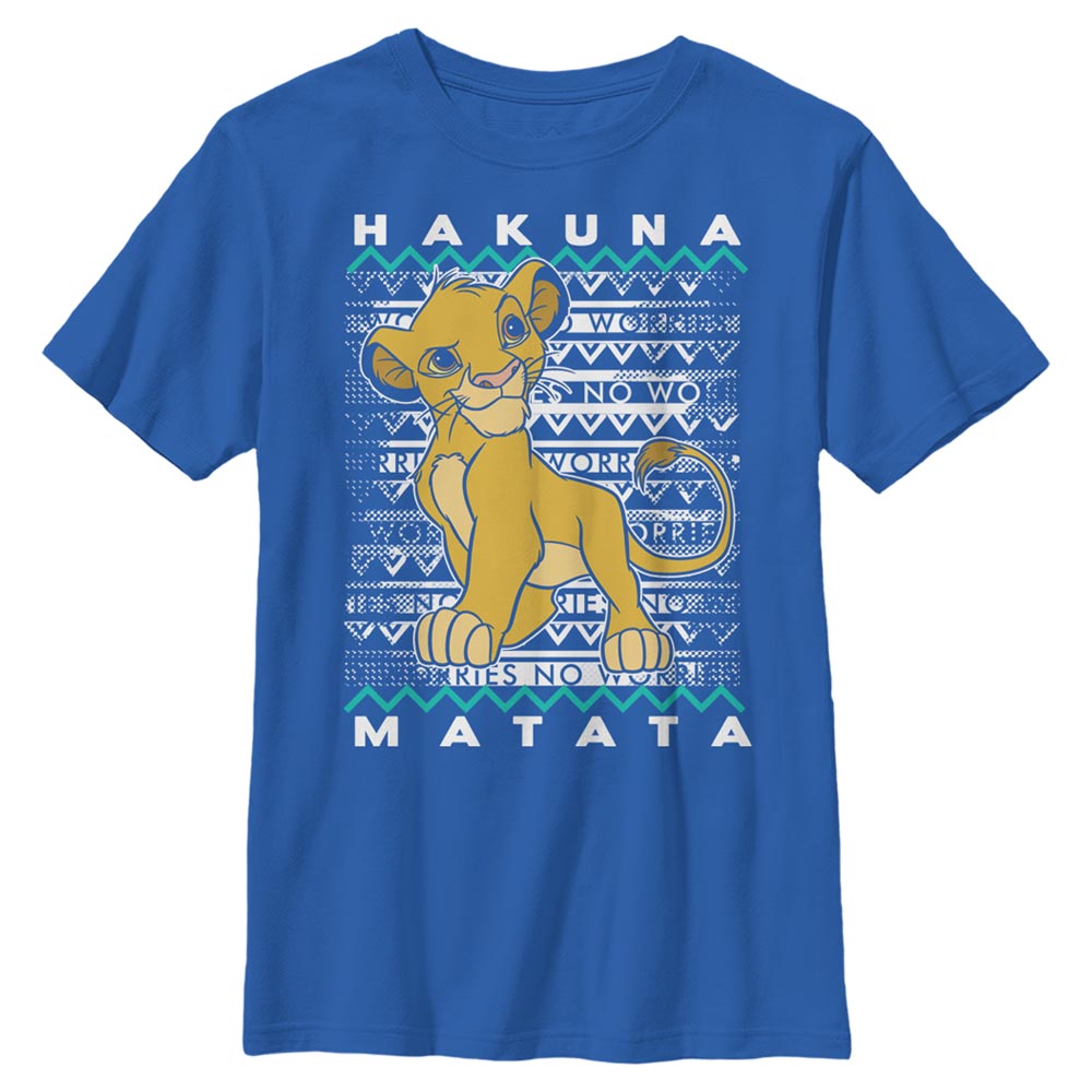 Disney Hakuna Simba Boys Kids T Shirt