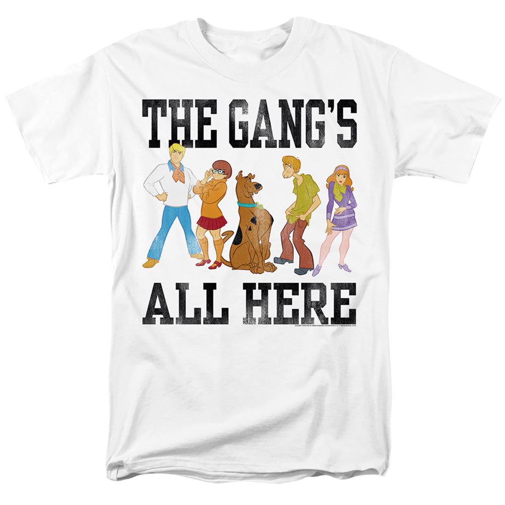 Scooby Doo! The Gang Mens T Shirt White Officially Licensed