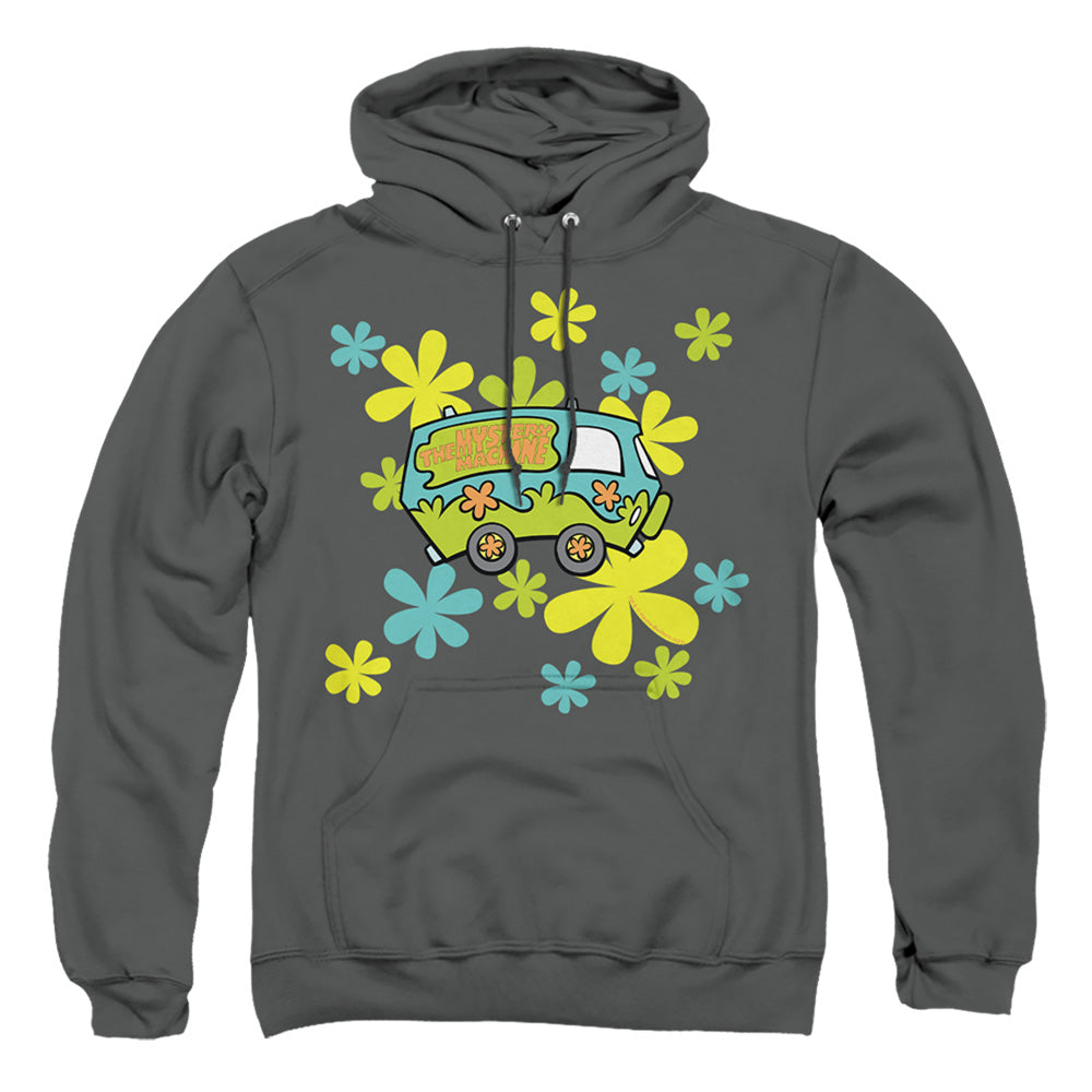 Scooby-Doo The Mystery Machine Mens Hoodie Charcoal Officially Licensed